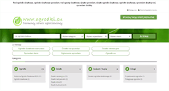 Desktop Screenshot of ogrodki.eu